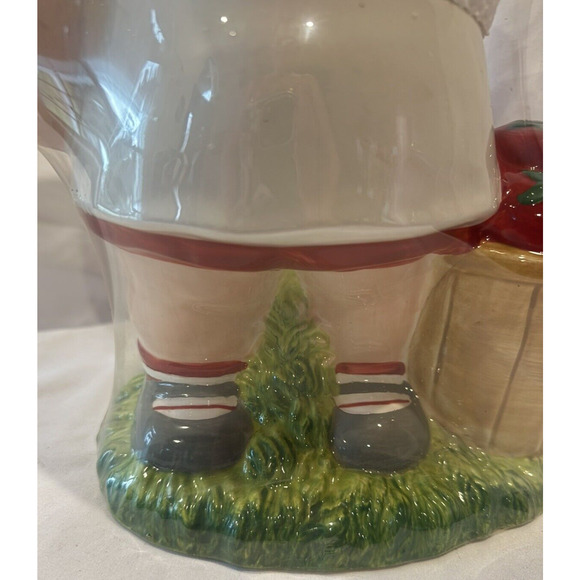 Vintage 2004 Campbell's Soup Cookie Jar Ceramic Kids Boy Sealed 14" Tomato Colle - Picture 5 of 9